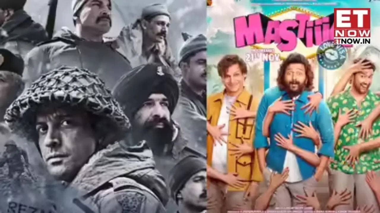 Mastiii 4 vs 120 Bahadur Box Office: Farhan Akhtar’s military drama overtakes Vivek Oberoi’s comedy despite fewer shows